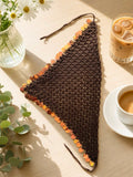 Pullu El Örmesi Bandana-B026