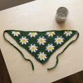 Papatya Desenli Örgüsü Bandana 7 Farklı Renk – B018
