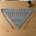 Minimal Dokulu El Örgüsü Bandana